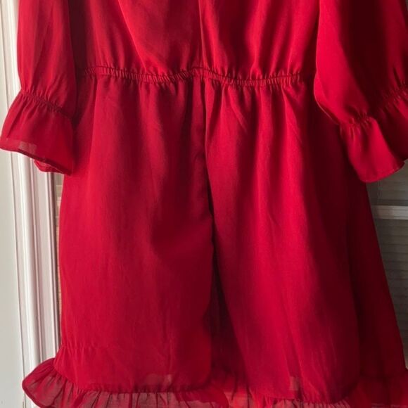 Take 50% OFF- Blueh Ciel Cold Shoulder Dress, Size-L - Picture 7 of 8